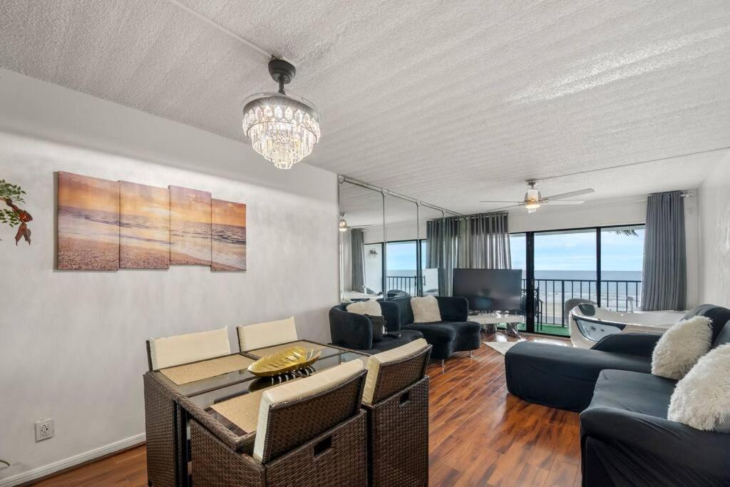 Bello Condominio Con Vista Al Mar, Jacuzzi Interno ガルベストン エクステリア 写真