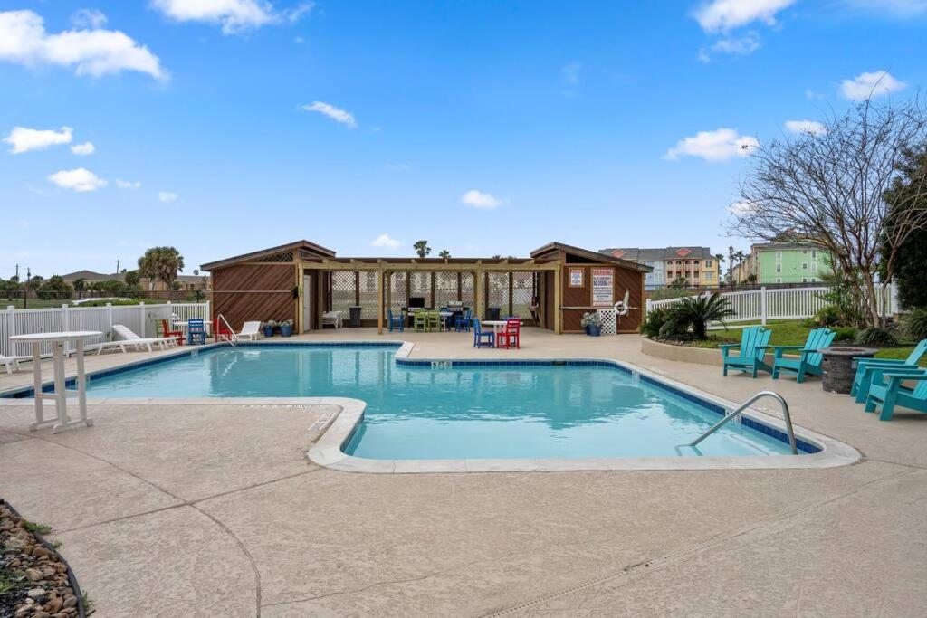 Bello Condominio Con Vista Al Mar, Jacuzzi Interno ガルベストン エクステリア 写真