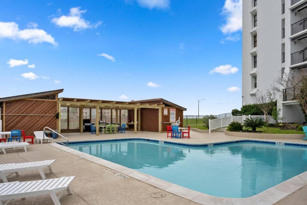 Bello Condominio Con Vista Al Mar, Jacuzzi Interno ガルベストン エクステリア 写真